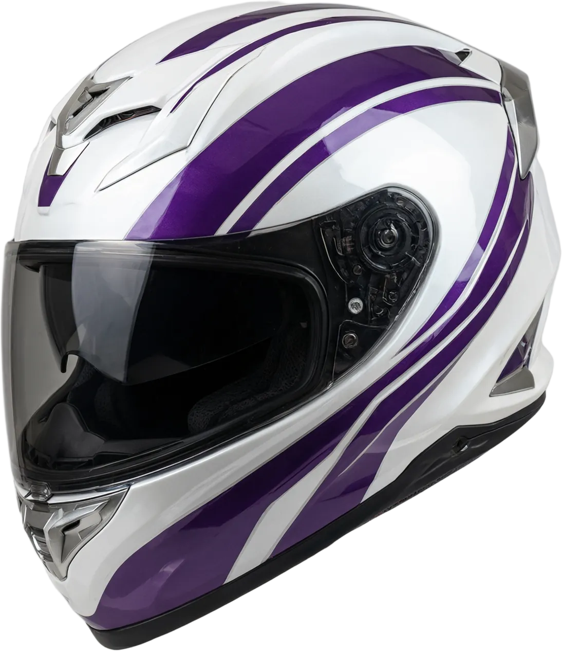 KYRO ORBIT helmet, Pearl/Deep Violet